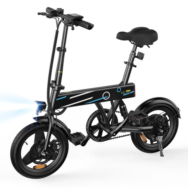 iScooter EB1 14" Mini City Elcykel, 350W, Maks. 25 km/t, Velegnet til teenagere