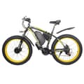 Pikkukuva 1 / 4: GOGOBEST GF700 26" sähkömaastopyörä, jossa on kaksi 500 W:n moottoria ja SHIMANO 27-vaihteinen vaihteisto