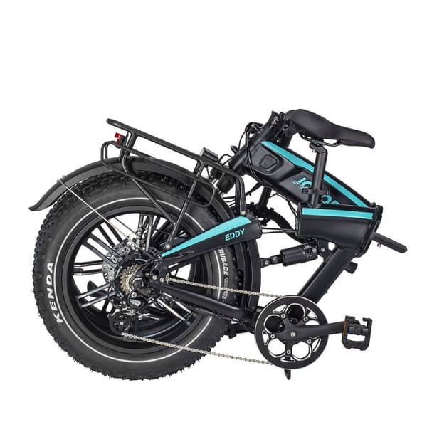 Sammenklappelig elektrisk fatbike JOBOBIKE Eddy X, 250W 48V 14Ah, 25 km/t