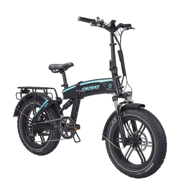 Sammenklappelig elektrisk fatbike JOBOBIKE Eddy X, 250W 48V 14Ah, 25 km/t