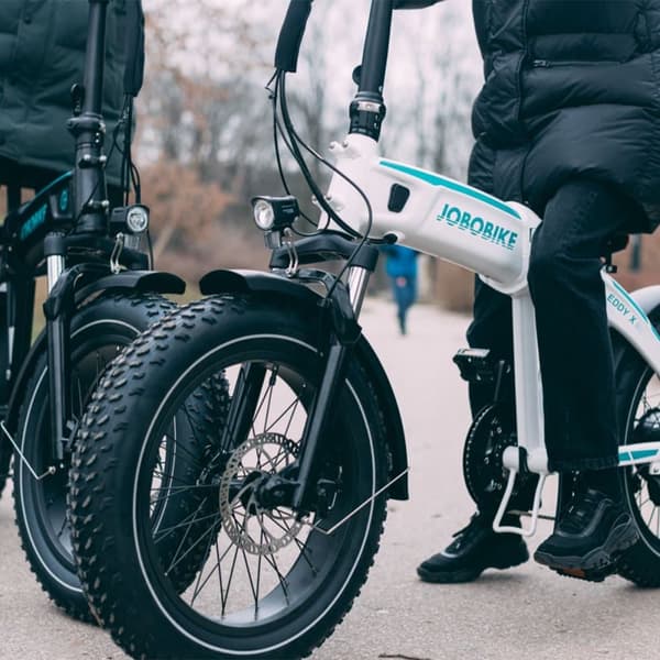 Sammenklappelig elektrisk fatbike JOBOBIKE Eddy X, 250W 48V 14Ah, 25 km/t