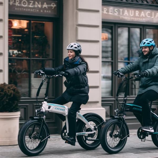Sammenklappelig elektrisk fatbike JOBOBIKE Eddy X, 250W 48V 14Ah, 25 km/t