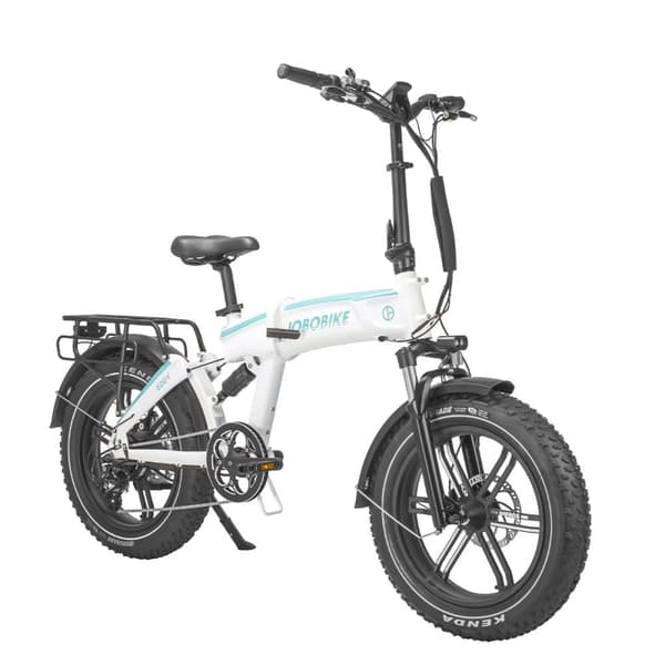 Sammenklappelig elektrisk fatbike JOBOBIKE Eddy X, 250W 48V 14Ah, 25 km/t