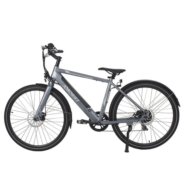 El-bycykel JOBOBIKE Viva, 250W 36V 14Ah, 25 km/t Grå