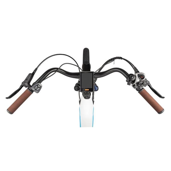 Kaupunkisähköpyörä JOBOBIKE Linda, 250 W keskimoottori, 36 V 14 Ah, naisille, valkoinen
