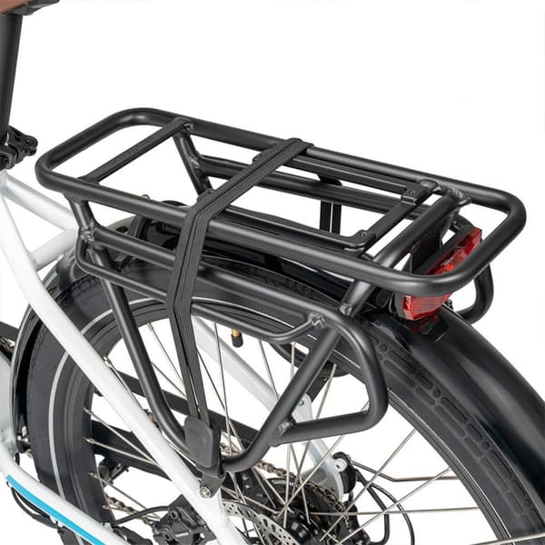 Kaupunkisähköpyörä JOBOBIKE Linda, 250 W keskimoottori, 36 V 14 Ah, naisille, valkoinen