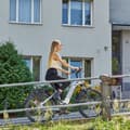 Pikkukuva 9 / 11: Kaupunkisähköpyörä JOBOBIKE Linda, 250 W keskimoottori, 36 V 14 Ah, naisille, valkoinen