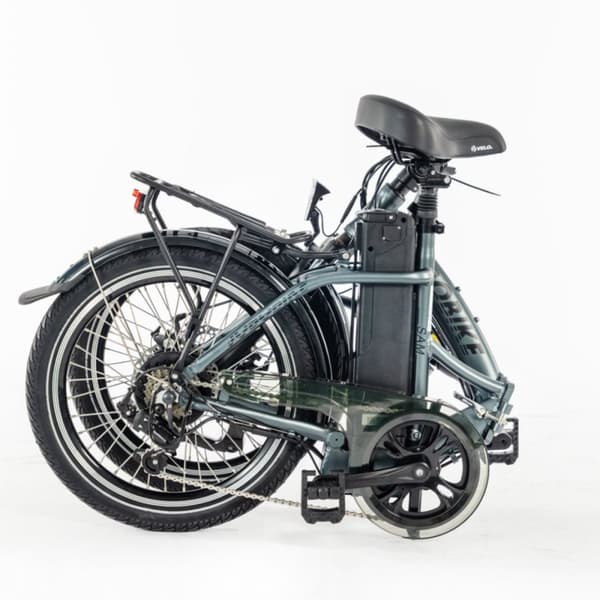 Kevyt sähköinen kaupunkipyörä JOBOBIKE Sam, kokoontaitettava, 36V 13Ah 486Wh, harmaa