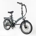 Pikkukuva 6 / 11: Kevyt sähköinen kaupunkipyörä JOBOBIKE Sam, kokoontaitettava, 36V 13Ah 486Wh, harmaa