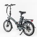 Pikkukuva 8 / 11: Kevyt sähköinen kaupunkipyörä JOBOBIKE Sam, kokoontaitettava, 36V 13Ah 486Wh, harmaa