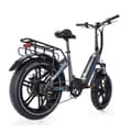 Pikkukuva 5 / 9: Sähköinen paksurenkainen pyörä JOBOBIKE Romer, 48 V 250 W Bafang-moottori, maastopyörä
