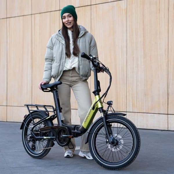 Hopfällbar elcykel JOBOBIKE Ace, 36V 250W 10Ah, för pendling