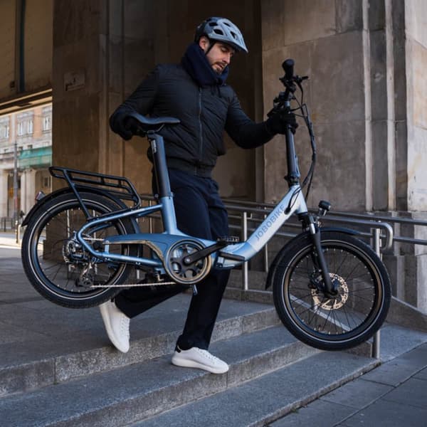Stilfuld elcykel til byen JOBOBIKE Ace Pro, 250W turkisensor, 20" letvægtscykel til piger