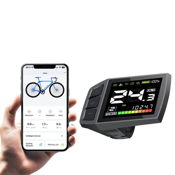 Sähkövaelluspyörä JOBOBIKE Astra, 250W 36V 15Ah, Shimano 8S, Bluetooth-tuki, harmaa