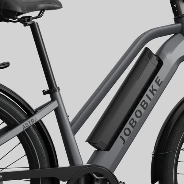 Sähkövaelluspyörä JOBOBIKE Astra, 250W 36V 15Ah, Shimano 8S, Bluetooth-tuki, harmaa