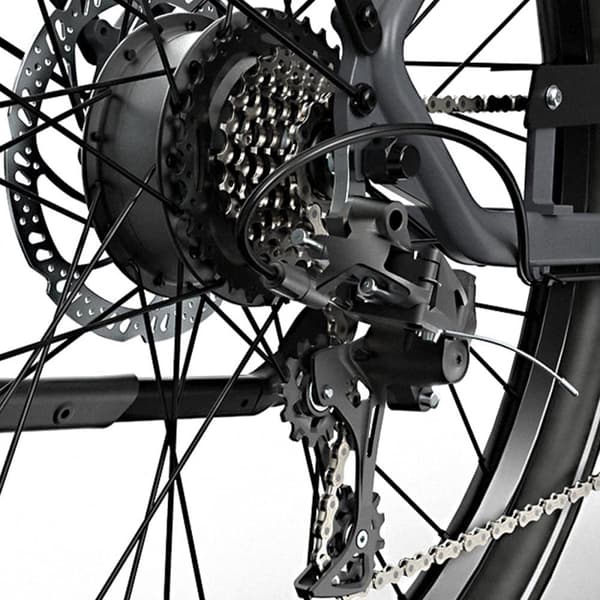 Sähkövaelluspyörä JOBOBIKE Astra, 250W 36V 15Ah, Shimano 8S, Bluetooth-tuki, harmaa