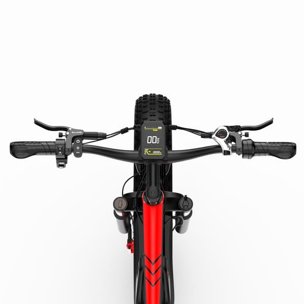 DUOTTS S26 2*750W motor, 20AH batteri, 120 km räckvidd, SHIMANO 7-växlad, hydrauliska skivbromsar, elcykel