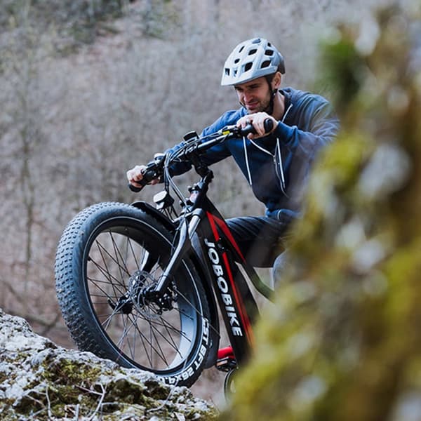 Elektrisk Fatbike til mænd JOBOBIKE Robin, alle terræn, Bafang 250W, 48V 13Ah batteri