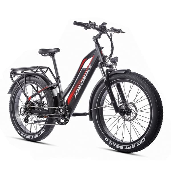 Sähköinen fatbike JOBOBIKE Robin ST, läpiajo, Bafang 48V 250W 13Ah, naisille