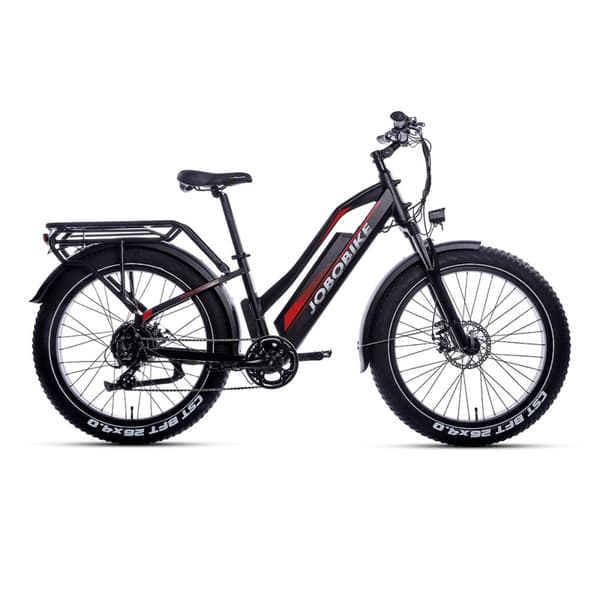 Sähköinen fatbike JOBOBIKE Robin ST, läpiajo, Bafang 48V 250W 13Ah, naisille
