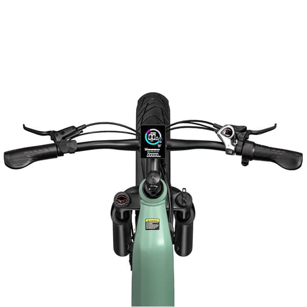 Sähköpyörä JOOBIKE JOO001, maastopyörä, 48V 1000W 17.5Ah, vihreä