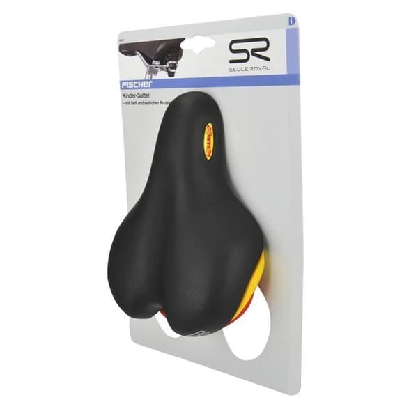 Fischer Fishermen sadel vanlig svart - 85651