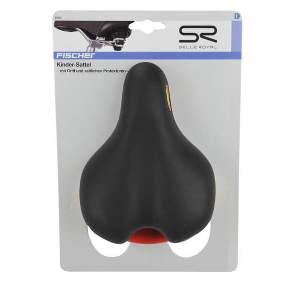 Fischer Fishermen sadel vanlig svart - 85651