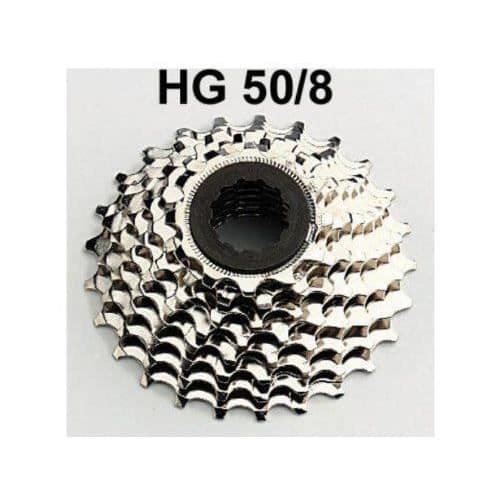 Shimano, I, Nickelpläterad kassett, 12-25 - CSHG508225