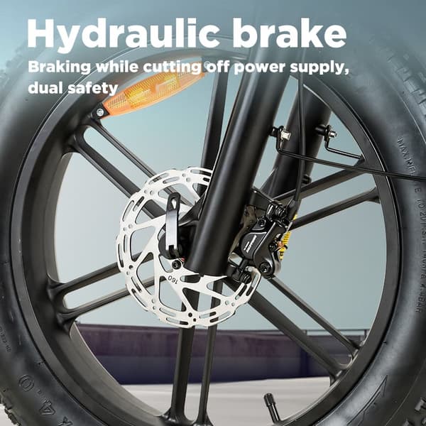 BURCHDA AZ20 - 2025 Fashion Urban Elcykel 20AH batteri, 80 km räckvidd, 1000W motor, 45 km/h hastighet, hydrauliska bromsar, SHIMANO 7-växlad