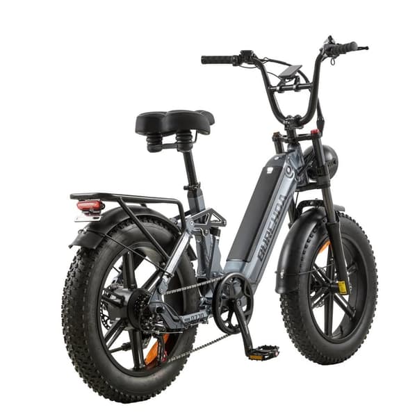 BURCHDA AZ20 - 2025 Fashion Urban Elcykel 20AH batteri, 80 km räckvidd, 1000W motor, 45 km/h hastighet, hydrauliska bromsar, SHIMANO 7-växlad