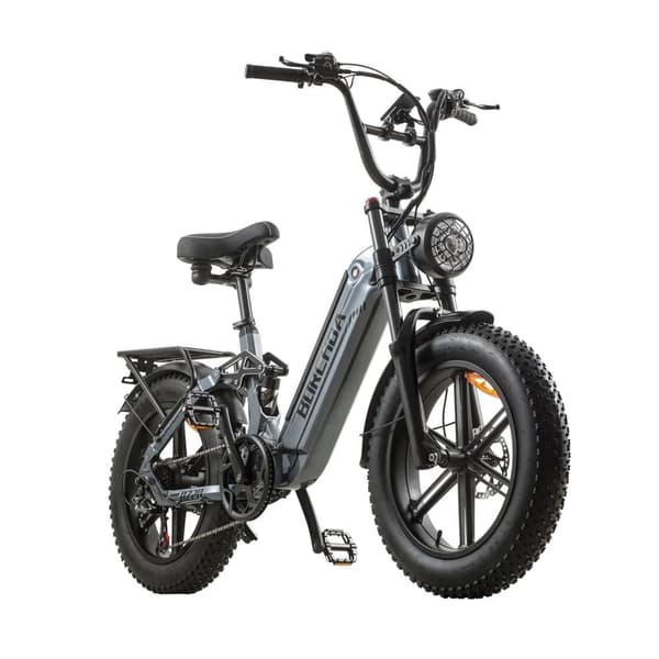 BURCHDA AZ20 - 2025 Fashion Urban Elcykel 20AH batteri, 80 km räckvidd, 1000W motor, 45 km/h hastighet, hydrauliska bromsar, SHIMANO 7-växlad