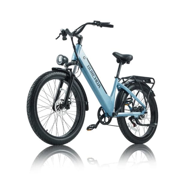 BURCHDA AZ26 elcykel 20AH batteri, 80km räckvidd, 1000W motor, 45km/h hastighet, SHIMANO 7-växlad