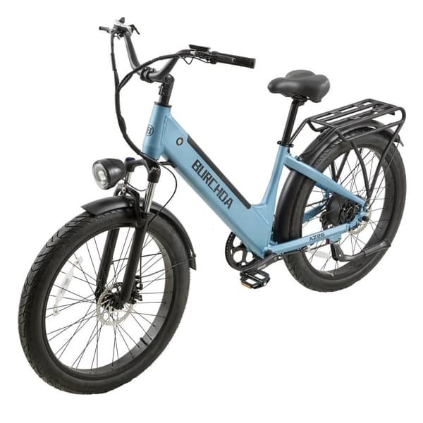 BURCHDA AZ26 elcykel 20AH batteri, 80km räckvidd, 1000W motor, 45km/h hastighet, SHIMANO 7-växlad