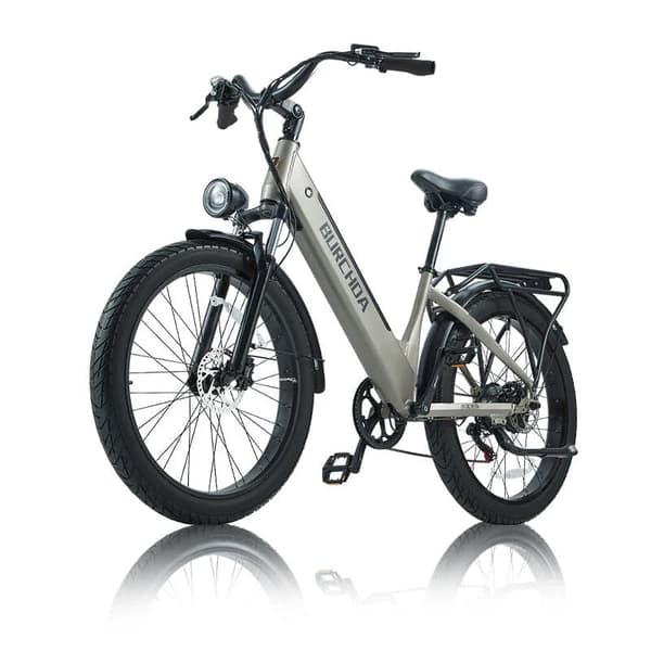BURCHDA AZ26 elcykel 20AH batteri, 80km räckvidd, 1000W motor, 45km/h hastighet, SHIMANO 7-växlad