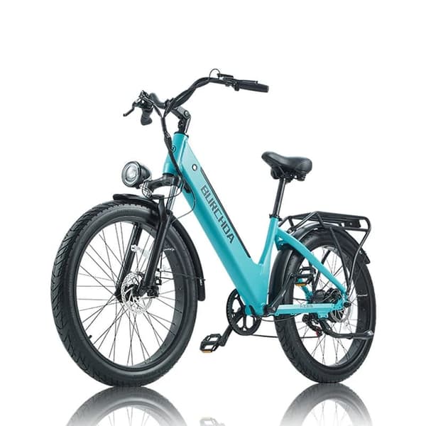 BURCHDA AZ26 elcykel 20AH batteri, 80km räckvidd, 1000W motor, 45km/h hastighet, SHIMANO 7-växlad
