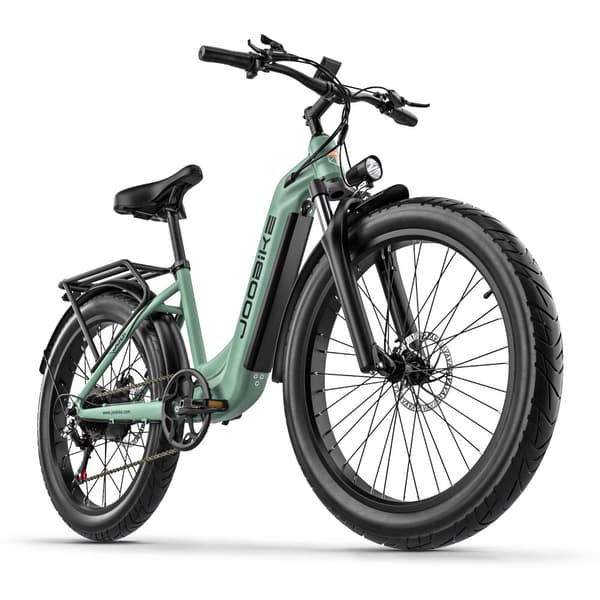 JOOBIKE JOO1 Elcykel för vuxna 17,5AH batteri 45 km/h 90 km 1000W motor hydraulisk skivbroms 26*3,0 tums däck SHIMANO 7-växlad elcykel