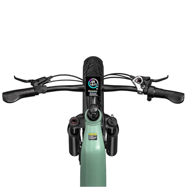 JOOBIKE JOO1 Elcykel för vuxna 17,5AH batteri 45 km/h 90 km 1000W motor hydraulisk skivbroms 26*3,0 tums däck SHIMANO 7-växlad elcykel
