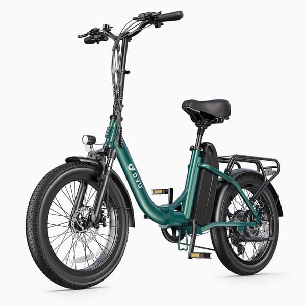 Kaupunkisähköpyörä DYU C9, taittuva, 48 V 250 W moottori, 15,6 Ah akku