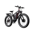 Miniatyrbillede 1 af 11: DUOTTS S26 elektrisk cykel 26", 750W*2 dobbelte motorer, 48V20AH Samsung-batteri, rækkevidde 40-120 km, Shimano 7-trins, tre køretilstande