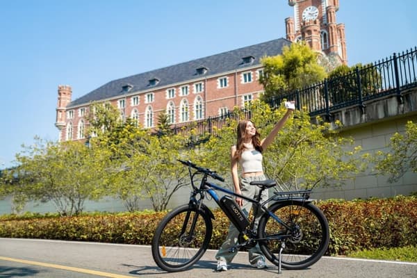 DUOTTS C29 elcykel: 750 W motor, 48 V 15 Ah batteri, terräng, för vuxna, IPX5, räckvidd 50–100 km, 29" däck, 29" aluminiumram
