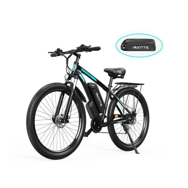 Elcykel DUOTTS C29 MTB 750W Dubbelbatteri 48V 15Ah Räckvidd 50 km Maxhastighet 50 km/h