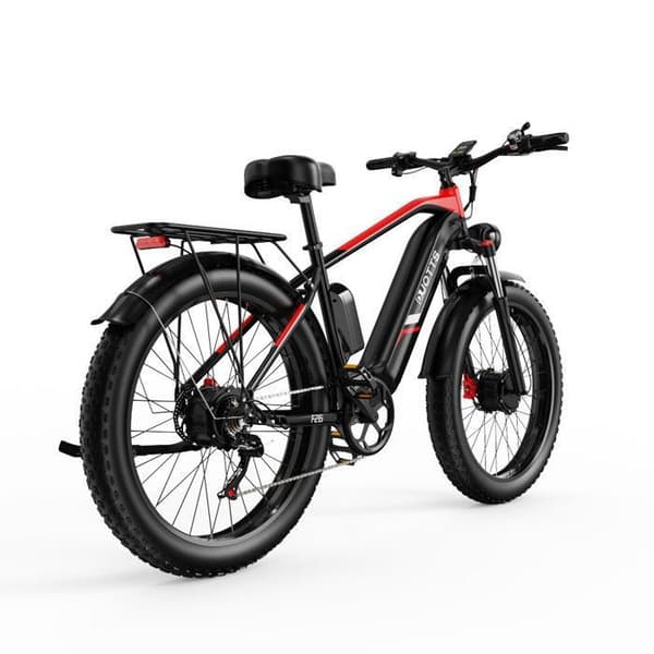 Elcykel DUOTTS F26, dubbla motorer 2 x 750 W, batteri 48 V 20 Ah, däck 26 x 4,0 tum, 7 växlar, hydrauliska skivbromsar