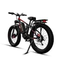 Miniatyrbild 3 av 6: Växlar EL-Cykel DUOTTS S26 - Dubbelmotor 750W*2 - 48V/20Ah Samsung Batteri - 7 växlar SHIMANO - Hjul 26*4.0'' + cykelväska