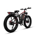 Miniatyrbild 4 av 6: Växlar EL-Cykel DUOTTS S26 - Dubbelmotor 750W*2 - 48V/20Ah Samsung Batteri - 7 växlar SHIMANO - Hjul 26*4.0'' + cykelväska