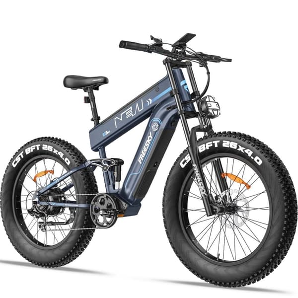 FREESKY M520 elcykel 41AH batteri, 1200W motor, 257km räckvidd, 60km/h hastighet, 26*4.0 tums fettdäck