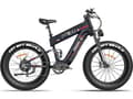 Miniatyrbild 5 av 11: FREESKY M520 elcykel 1200W motor, 257km räckvidd, 41AH batteri, 60km/h hastighet, 26*4.0 tums fettdäck