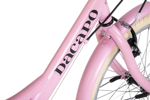 20" TOSCANA 6-speed børnecykel pink Dacapo