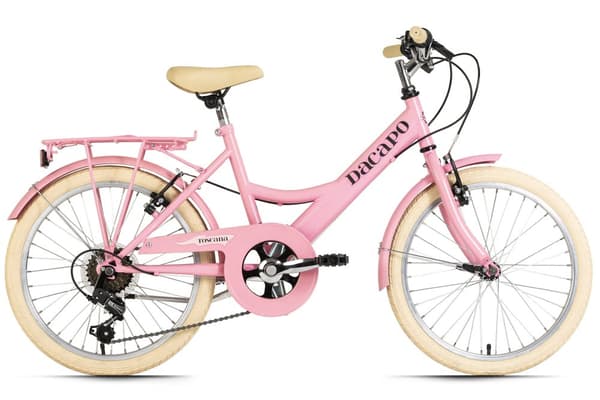 20" TOSCANA 6-speed børnecykel pink Dacapo