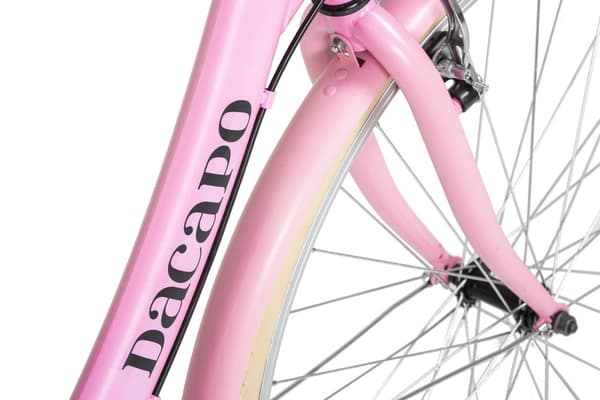 24" Toscana 6-gears pink Dacapo børnecykel