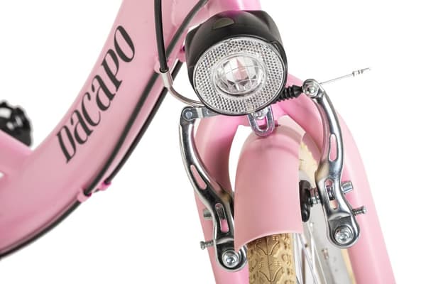 24" Toscana 6-gears pink Dacapo børnecykel